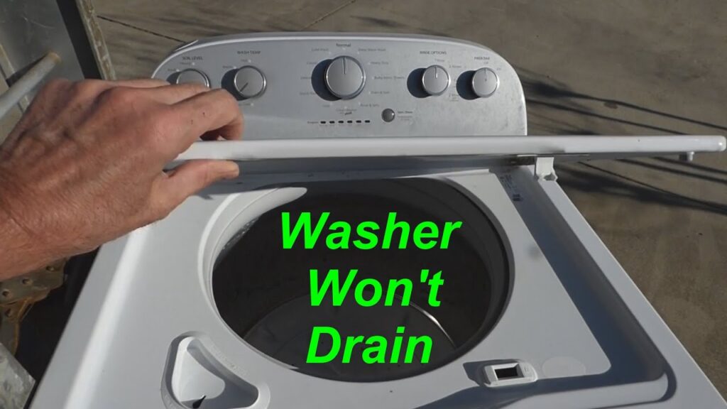 Washing Machine Not Draining