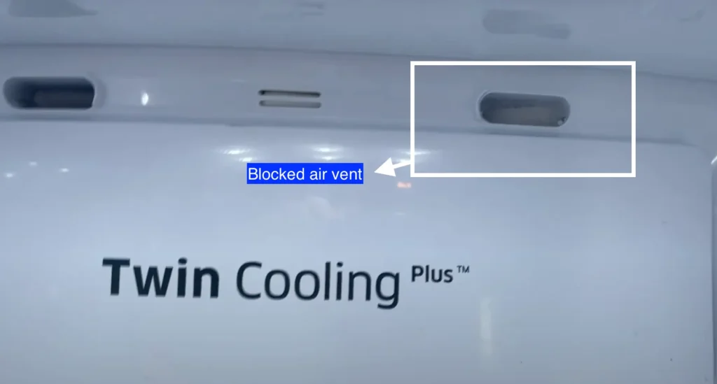 Blocked or Frozen Air Vents