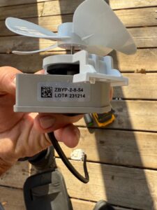 Dishwasher diverter motor replacement part